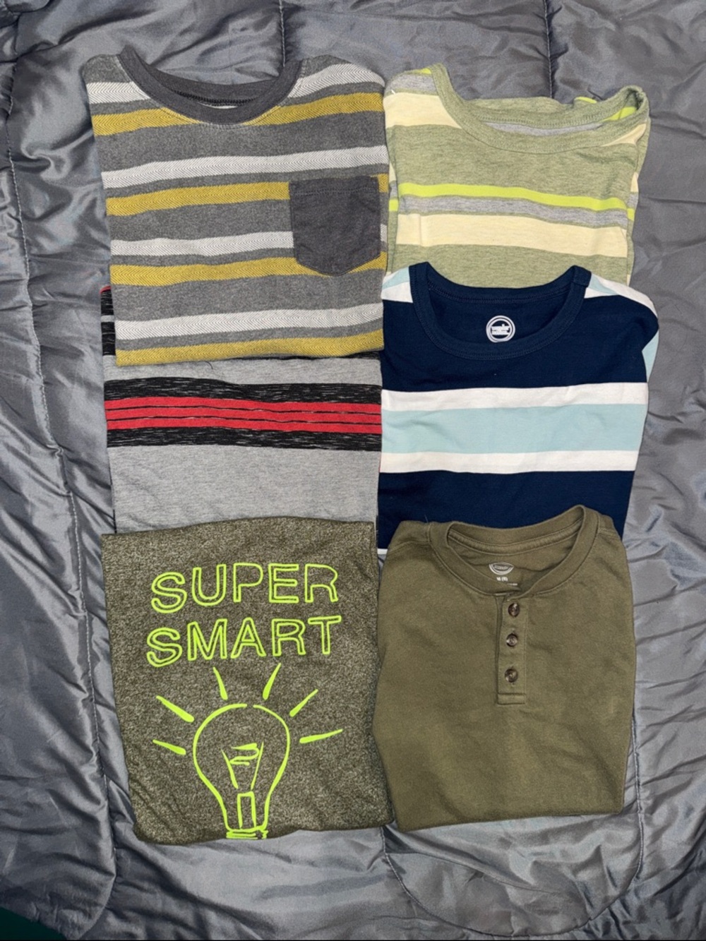 Kids Long Sleeve & Henley Shirt Bundle